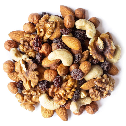 8 Food to Live Organic Go Raw Trail Mix, Ounces - Raw and Non-GMO Snack Mix Contains Walnuts, Almonds, Cashews