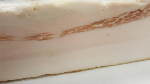 SOLOMKA 1/2 lb. Traditional Russian Salo, Ukrainian Style Salo, Cured Pork Delivered Fresh Weekly NO MSG