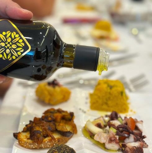 Galbasa 16.9 oz - Organic Lemon Oil from Sicily, Italy - First Cold Pressed Extra Virgin Olive Oil and Fresh Lemons