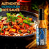 (Pack 1, Hot Sauce | Chile Lengua de Fuego of Salsaracha) - Garlic & Jalapeo Sriracha-Style Hot Sauce with Tomato