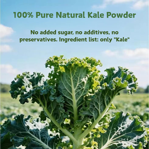 Nat Flav 100% 10.5oz (300g) |100 Pure Kale Powder | | No Sugar Added | Gluten-Free & Additives-Free | Non-GMO Servings