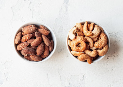 1 Food to Live Organic Almonds and Cashews Mix, Pound Oven Roasted Nuts with Himalayan Salt, Non-GMO, Protein Rich