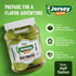 Jersey Pickles - Sour Pickled Tomatoes (Half Gallon) Pickled Vegetable Handcrafted Gourmet Tomatoes for Sandwiches