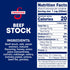 100% 48 oz (Pack 2) Swanson Natural, Gluten-Free Beef Stock, Carton