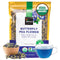 INCAS 100% USDA Organic Butterfly Pea Flower 8.82 oz (750+ Cups) DIRECT