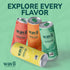 12 Pack, 11 oz Wavii Coconut Water with Sea Moss plus Mango, fl Clean Hydration with Electrolytes and Ocean-Derived