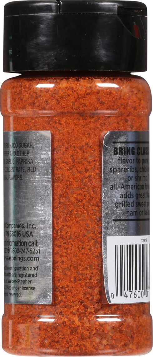 Weber Classic BBQ Seasoning, 3.25 Ounce Shaker