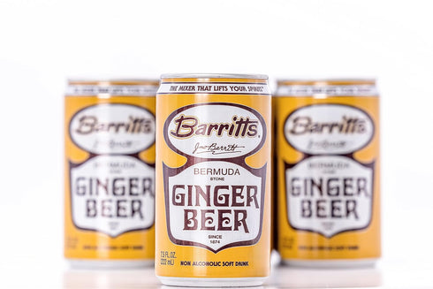 Barritt's Ginger Beer Original Ginger Beer, Non-Alcoholic Soda Cocktail Mixer, 7.5 fl