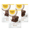 Simple Mills Chocolate Brownie Mix, Almond Flour Baking Mix - Gluten Free, Plant Based, 12.9 Ounce (Pack of 3)
