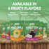 100% 0.53 oz (Pack 12) YUNiCE mangosteen Chips, freeze dried mangosteen Fruit Snack, Real Fruit, No Sugar Added, Vegan
