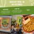 Dozen 6pk, A Cousins Vegan White Bean Chile Verde Seasoned Healthy Microwave Beans in Avocado Oil, Ready to Eat