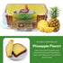 Delisia Cake Sliced Pineapple - Breakfast Pre-Sliced Cakes Box - Naturally and Freshly Baked - Generous Pieces