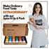 Pack Set 6 Set Set My Secrets Peggys Food Spice It Up Seasoning Jars of Ultimate Kitchen for Grilling Roasting