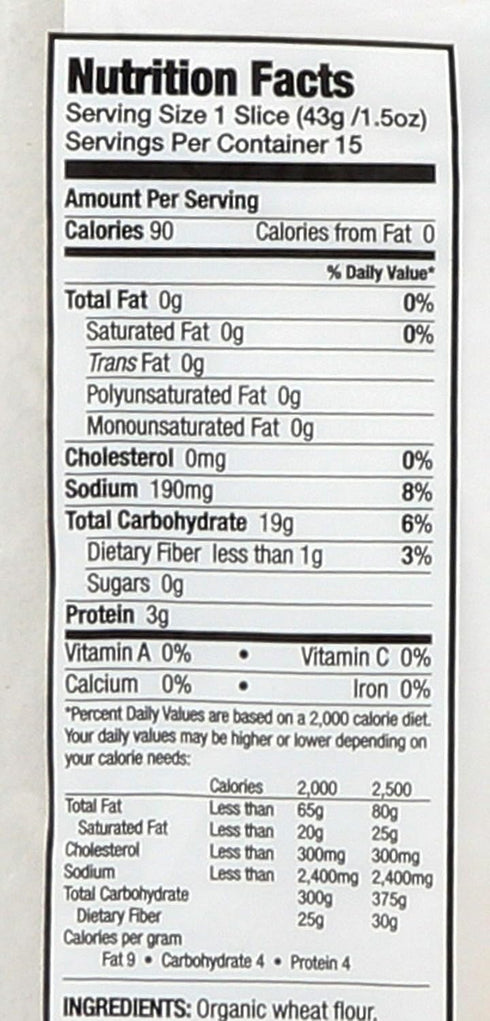 Rudis 22 OZ BAKERY Organic Mountain Sourdough Bread