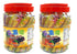 JIN JIN Fruit Jelly Filled Strip Straws Candy - Many Flavors! (35.26 oz)(TWO PACK)