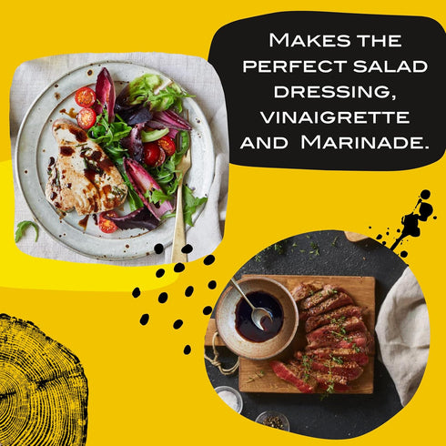 8.45 Oz, Mazzetti Balsamic Vinegar of Modena PGI, Fl Versatile, Light & Zesty, Perfect for Salad Dressings