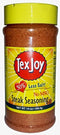 TexJoy 50% Less Salt Steak Seasoning, No MSG Blend - 14 Ounce Shaker Bottle