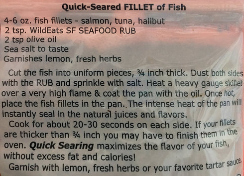 3 Oz., 5-Pack WildEats San Francisco Seafood Rub