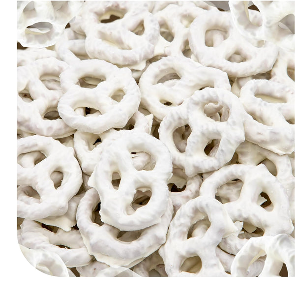 Yogurt Covered Pretzels - 5 Pound Bulk Pack - Vanilla Yogurt Pretzels