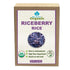 Organic Riceberry Rice 2 LB - Purple Thai Black Jasmine Whole Grain