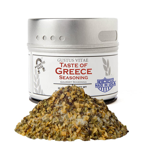 Taste of Greece | Gourmet Seasoning | Authentic Artisanal Spice Blend |