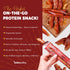 28g 10 Paleovalley Pasture-Raised Pork Sticks - Maple Bacon Flavor Meat Sticks Individually Wrapped, - Sticks