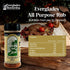 6 oz Everglades Rub Seasoning - Sweet & Spicy Blend for Pork, Beef, Poultry & Wild Game - Dry Marinade for Smoking