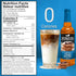 25.4 oz. 0 Syruvia Sugar-Free Cookie Butter & Sugar-Free Pistachio Syrup - fl Premium Coffee Flavoring Syrup. Calories