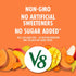 V8 100% 46 oz (6 Pack) Peach Mango Fruit and Vegetable Juice, fl Bottle