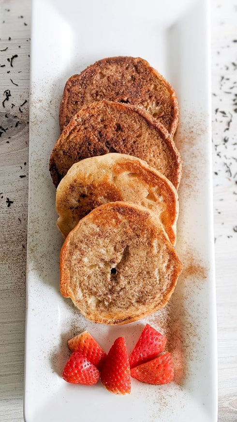 RawJoy Pack 12 Fresh New York French Toast Bagel by | Delicious Fresh French Toast