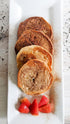 RawJoy Pack 12 Fresh New York French Toast Bagel by | Delicious Fresh French Toast