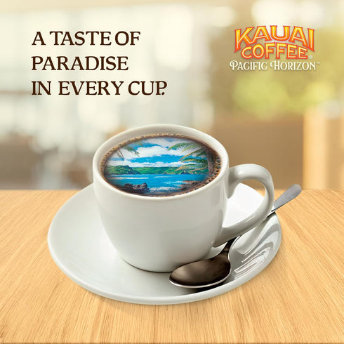 10% 1 Pack 48 Kauai Coffee K-Cup Pods for Keurig Brewers Arabica Coffee, Hawaiian Medium Roast, Savory and Chocolatey