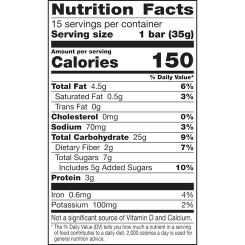 15 18 oz Nature Valley Chewy Fruit & Nut Trail Mix Granola Bars, Almond Raisin & Cranberry with Whole Grain Oats, No