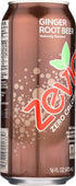 (12x16OZ Zevia Nat Ginger Root Beer )