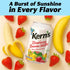 11.5oz, 24 Pack Kerns Strawberry Banana Nectar Juice - Made with Fresh Fruit Puree - Tropical Fruit Juice Concentrate