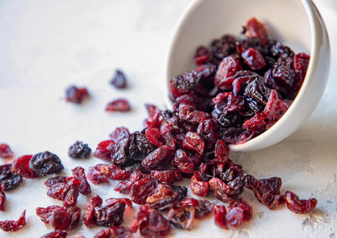 1 Food to Live - Organic Delightful Berries Mix, Pound - A Blend of Non-GMO Dried Cherries & Cranberries. Gently