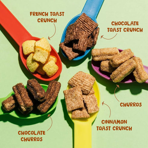 27 oz. (Pack 8) Original Cinnamon Toast Crunch Breakfast Cereal, Crispy Cinnamon Cereal, Giant Size Box