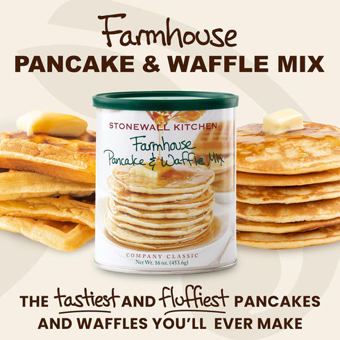 16 oz. Stonewall Kitchen Farmhouse Pancake & Waffle Mix, Net Wt.