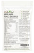 5.29oz (150g) SOFT DRIED PINK BANANA VIETFARMFOOD: Convection dried fruit, pure natural sweetness without sugar, soft