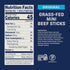 Packs 12 (24 Archer Jerky Mini Beef & Turkey Jerky Sticks - Grass Fed Beef Sticks Individually Wrapped, Mini Protein