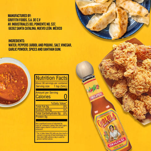Cholula Original Hot Sauce - Flavorful Heat for Your Pantry