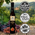 Pack Pack 2 Ellora Farms, Combo Dates and Peach Infused Balsamic Vinegar Creme, All-Natural, No- Additives, No-Added