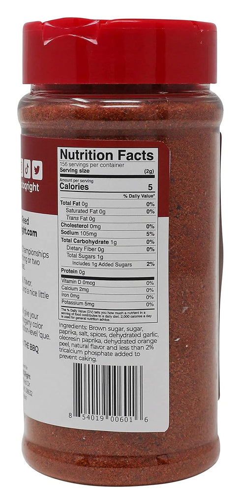 11 oz Killer Hogs The BBQ Rub, Championship Barbecue Grill and Smoking Seasoning, Spice Blend for Beef, Steak, Ribs