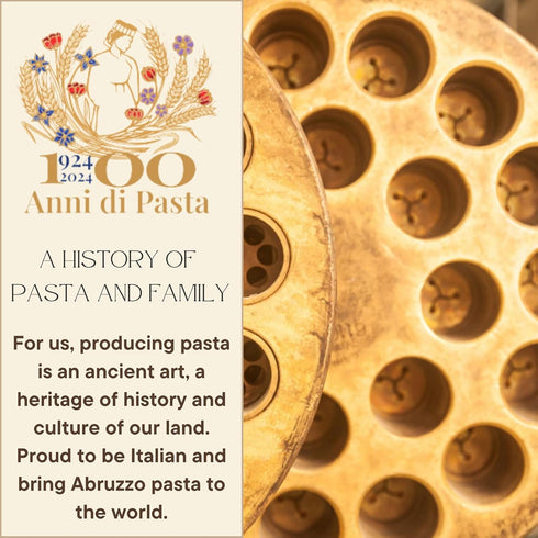 Rustichella dAbruzzo Egg Fusilloni Giganti Pasta, Artisanal Italian Egg Pasta, Large Bronze-Cut Fusilli, Durum Wheat