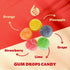 2-Pound Gum Drops Jelly Candy | Bag | Assorted Fruit Flavors | Gumdrops Candy for Holiday Buffets & Dessert Decorating