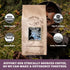 1lb, 1% Camano Island Coffee Roasters Papua New Guinea Ground Fresh Medium Roast, USDA Organic, Fairly Traded, Shade