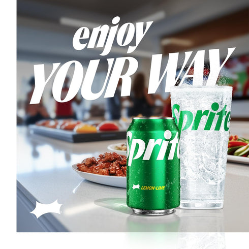 12 oz, 12 Pack,Cans Sprite Lemon Lime Soda Soft Drinks, fl