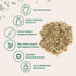 2lbs 907 Organic Dried Raspberry Leaf Tea, | Refills up to Tea Bags | Premium Source from Germany for Herbal Pregnancy