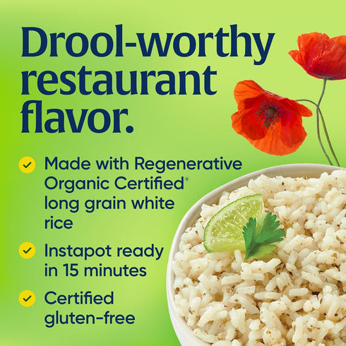 5.5 OZ Lundberg Cilantro Lime White Rice
