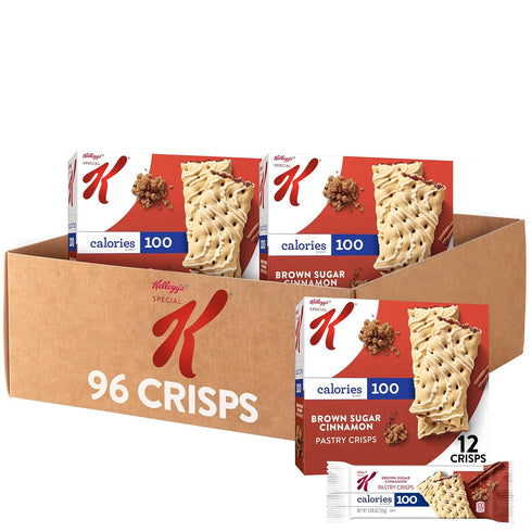 Special K Bar Pastry Crisps, Breakfast Bars, 100 Calorie Snacks, Brown Sugar